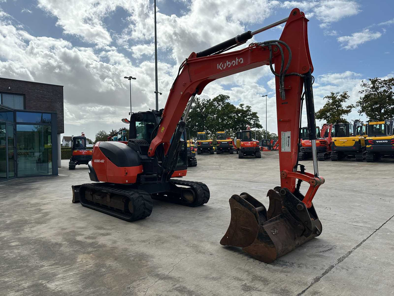 Kubota KUBOTA - 2018 - KX080 - MIDI EXCAVATOR - Crawler excavator: picture 3 Kubota KUBOTA - 2018 - KX080 - MIDI EXCAVATOR - Crawler excavator: picture 3