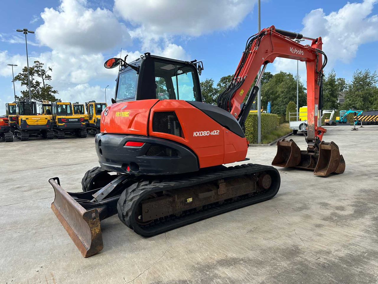 Kubota KUBOTA - 2018 - KX080 - MIDI EXCAVATOR - Crawler excavator: picture 4 Kubota KUBOTA - 2018 - KX080 - MIDI EXCAVATOR - Crawler excavator: picture 4