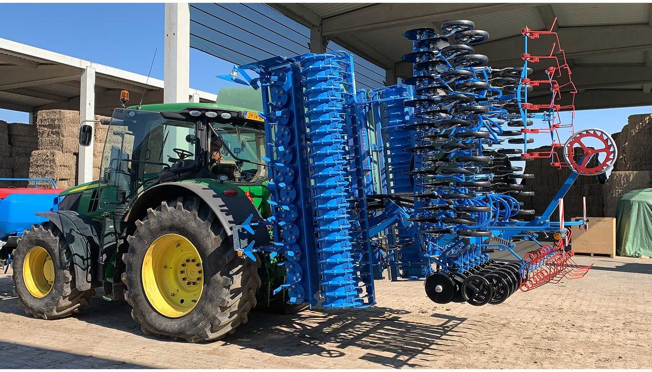 LEMKEN SOLITAIR + ZIRKON + FRONT TANK Solitair 12K/600 + Zirkon 12K/600 + Front Tank Solitair 23 - Sowing equipment: picture 2 LEMKEN SOLITAIR + ZIRKON + FRONT TANK Solitair 12K/600 + Zirkon 12K/600 + Front Tank Solitair 23 - Sowing equipment: picture 2