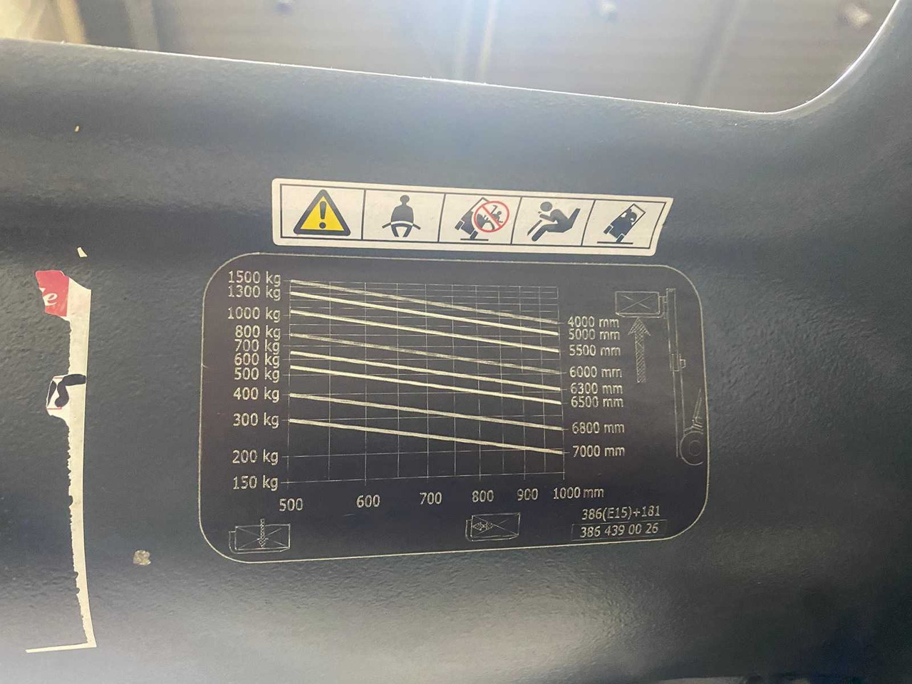 Forklift LINDE - E15 - FORKLIFT TRIPLEX - FREE-LIFT - SIDE-SHIFT: picture 17 Forklift LINDE - E15 - FORKLIFT TRIPLEX - FREE-LIFT - SIDE-SHIFT: picture 17