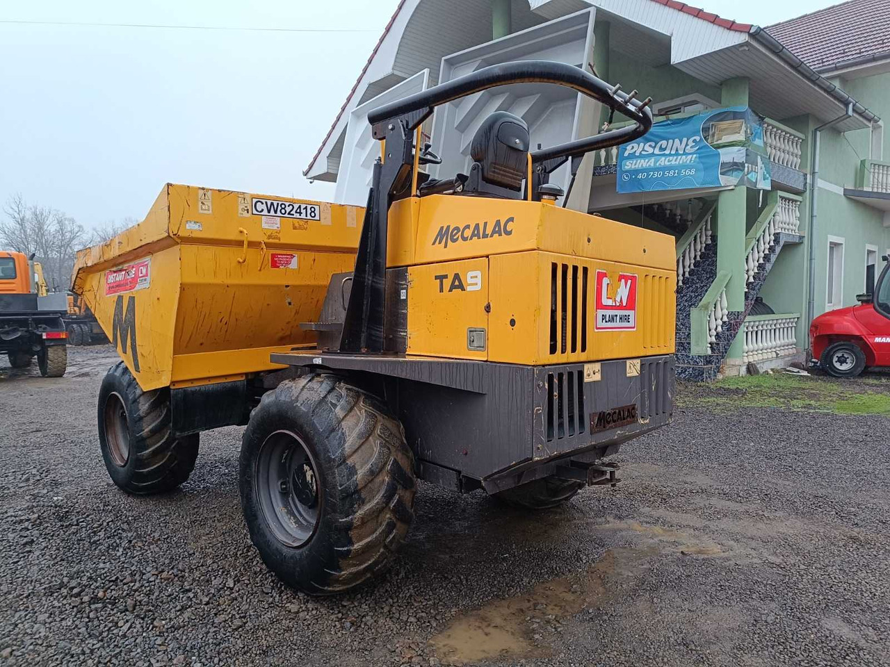 MECALAC - ARTICULATED SITE DUMPER - Mini dumper: picture 4 MECALAC - ARTICULATED SITE DUMPER - Mini dumper: picture 4