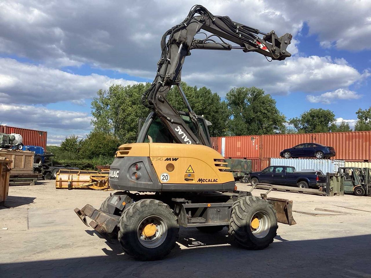 Mecalac 714MW - Mobile crane: picture 5 Mecalac 714MW - Mobile crane: picture 5