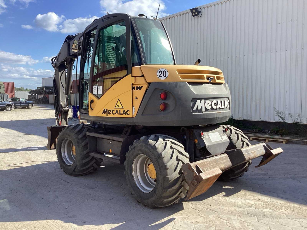 Mecalac 714MW - Mobile crane: picture 4 Mecalac 714MW - Mobile crane: picture 4