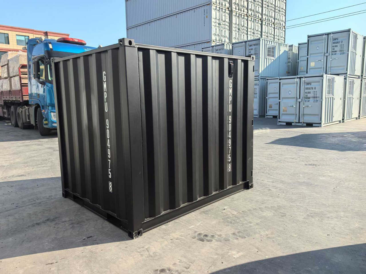 Rhino-cross-containers 7ft Zwart - Shipping container: picture 5 Rhino-cross-containers 7ft Zwart - Shipping container: picture 5