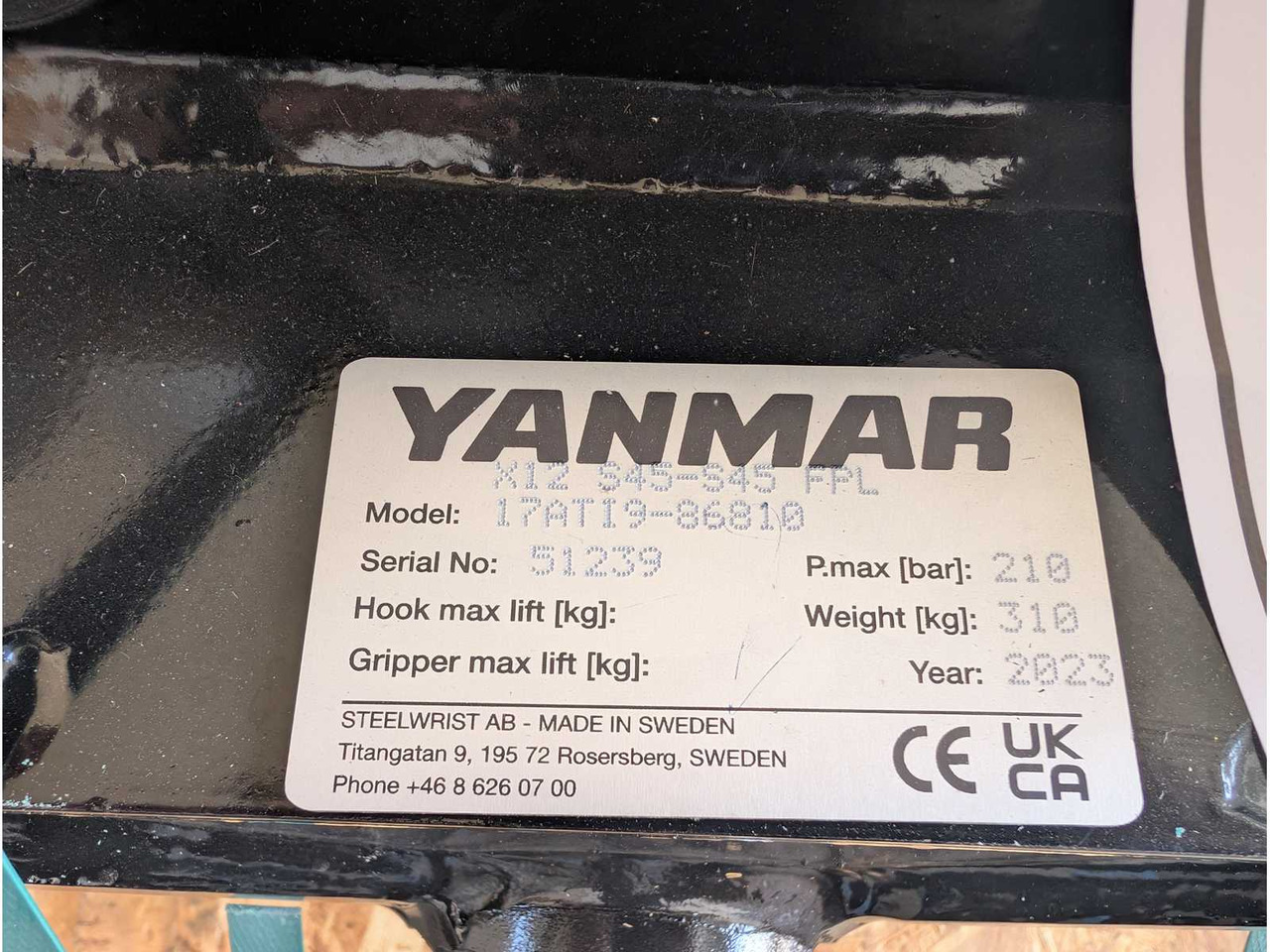 STEELWRIST AB - Wheel loader: picture 2 STEELWRIST AB - Wheel loader: picture 2
