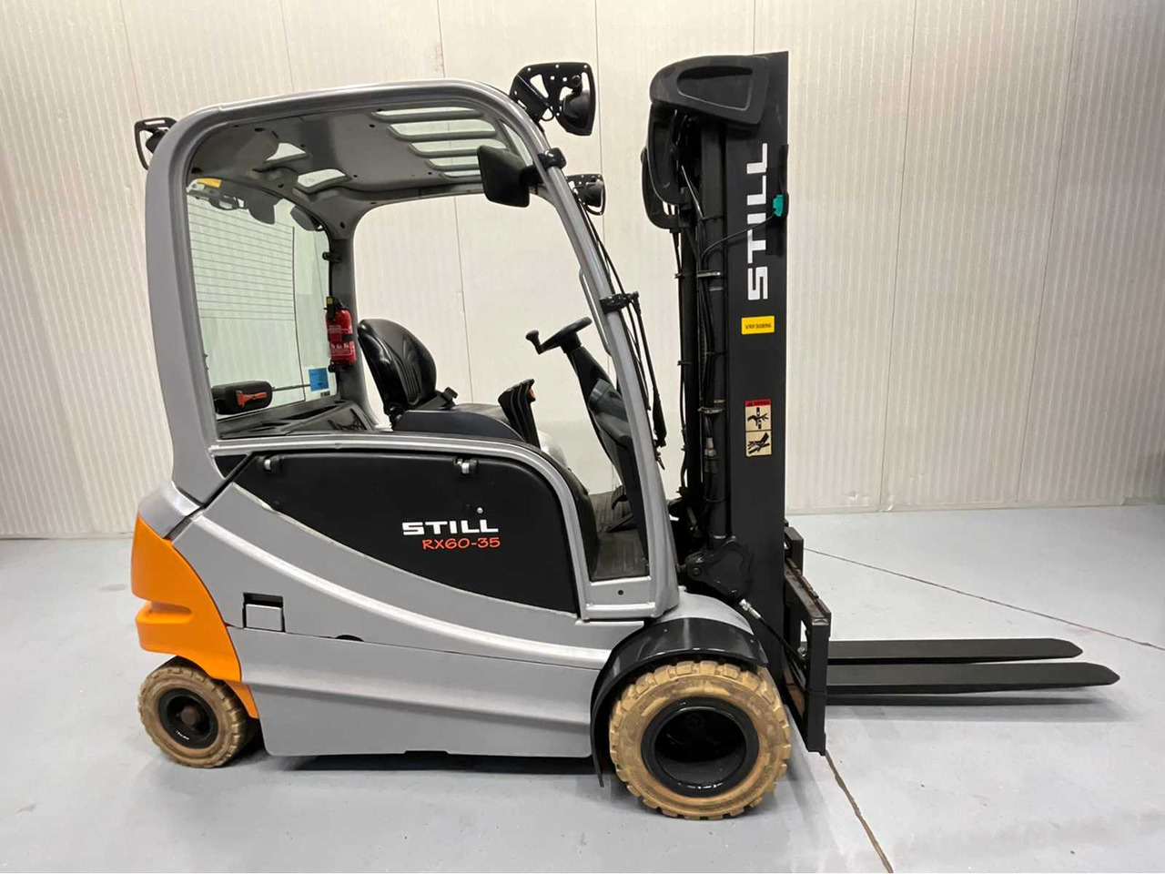 Forklift STILL - RX60-35 BATTERY BJ. 2024 FORKLIFT - FREELIFT -BLUESPOT - CLOSED CAB - 3RD AND 4TH FUNCTION: picture 15