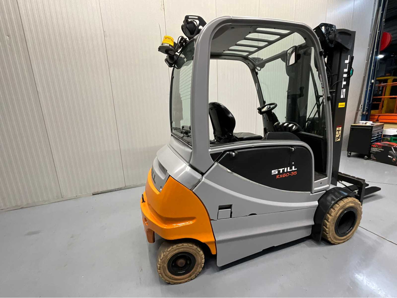 Forklift STILL - RX60-35 BATTERY BJ. 2024 FORKLIFT - FREELIFT -BLUESPOT - CLOSED CAB - 3RD AND 4TH FUNCTION: picture 7