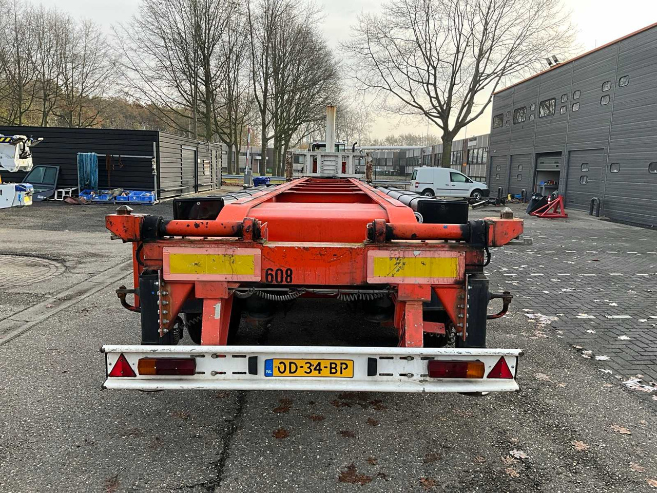 1993 BENALU PCB40 ALUMINUM CONTAINER CHASSIS TIPPER OD-34-BP - Semi-trailer: picture 4 1993 BENALU PCB40 ALUMINUM CONTAINER CHASSIS TIPPER OD-34-BP - Semi-trailer: picture 4