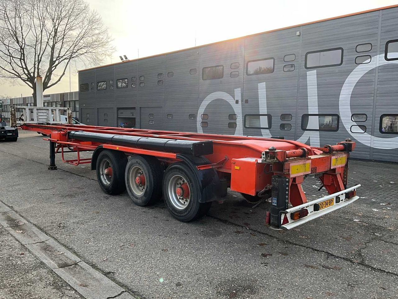 1993 BENALU PCB40 ALUMINUM CONTAINER CHASSIS TIPPER OD-34-BP - Semi-trailer: picture 3 1993 BENALU PCB40 ALUMINUM CONTAINER CHASSIS TIPPER OD-34-BP - Semi-trailer: picture 3