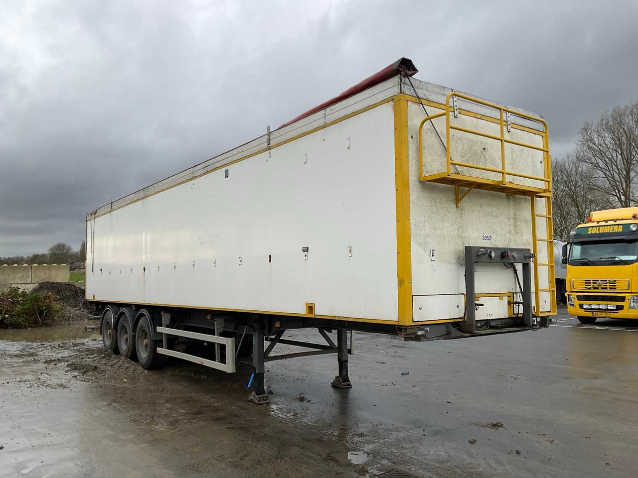 2001 HAPPY TRAILER SK40 HOPPER TRAILER - Semi-trailer: picture 3 2001 HAPPY TRAILER SK40 HOPPER TRAILER - Semi-trailer: picture 3