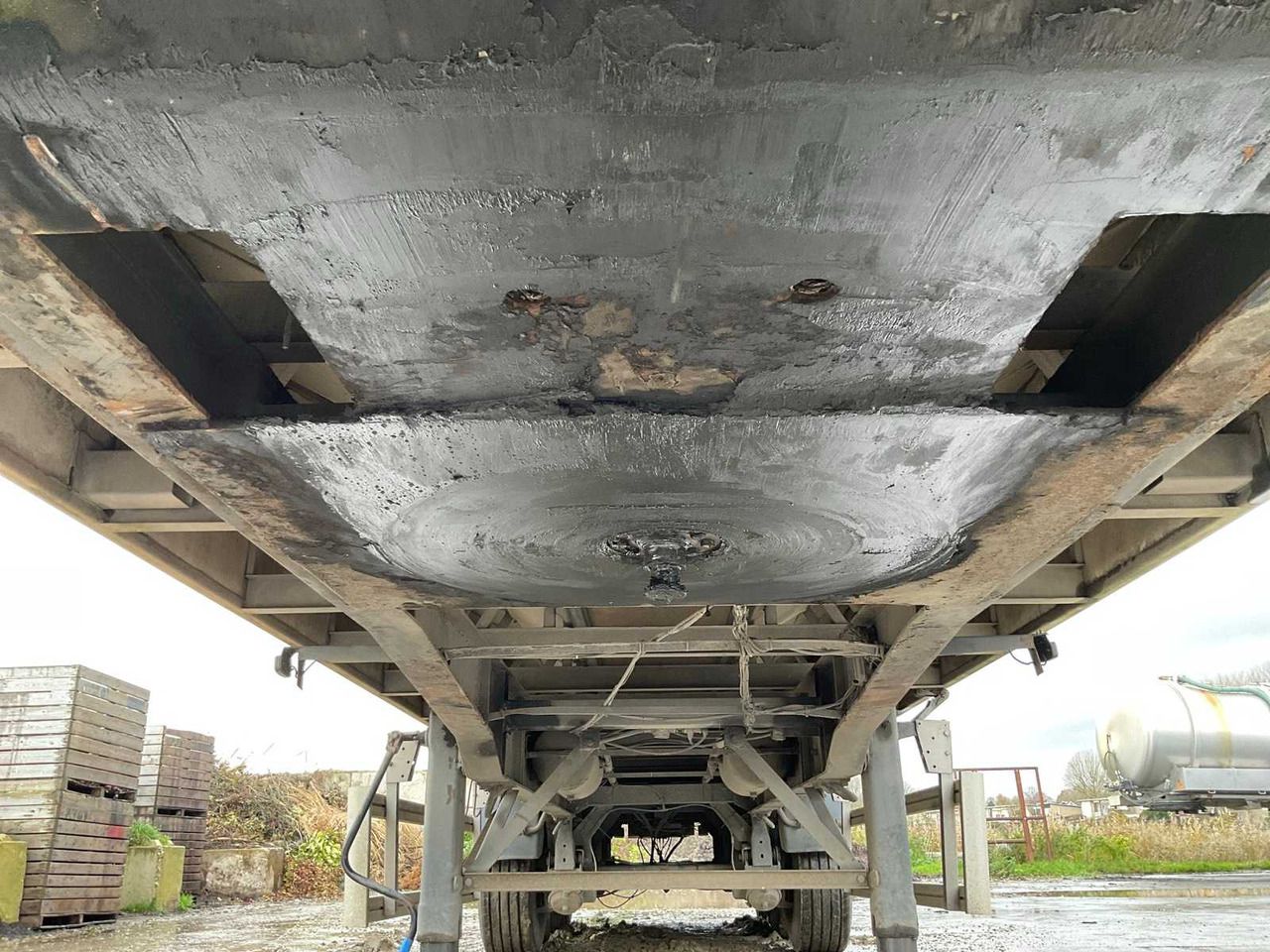 2001 HAPPY TRAILER SK40 HOPPER TRAILER - Semi-trailer: picture 4 2001 HAPPY TRAILER SK40 HOPPER TRAILER - Semi-trailer: picture 4