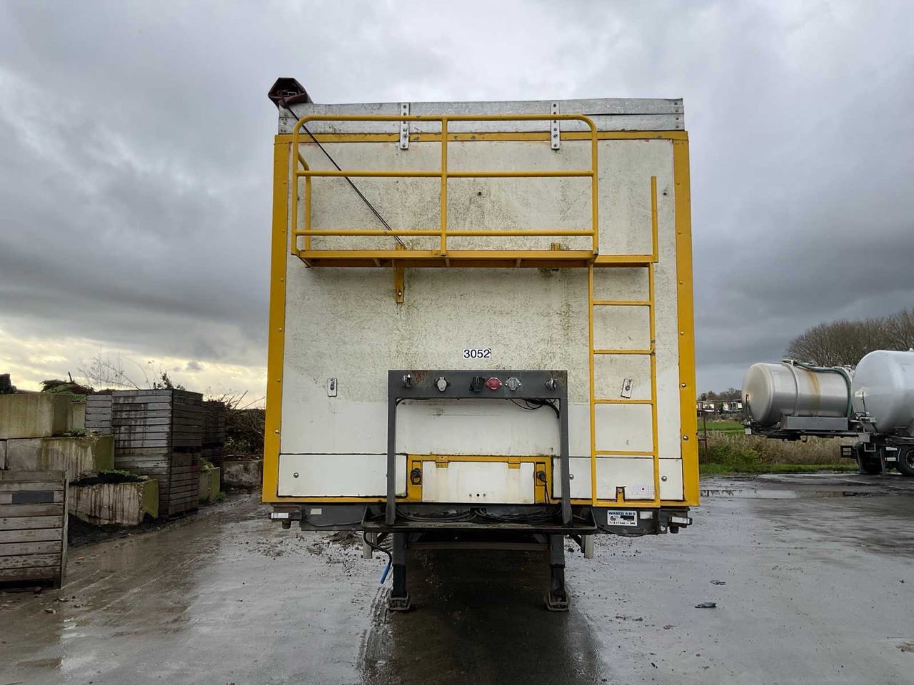 2001 HAPPY TRAILER SK40 HOPPER TRAILER - Semi-trailer: picture 2 2001 HAPPY TRAILER SK40 HOPPER TRAILER - Semi-trailer: picture 2