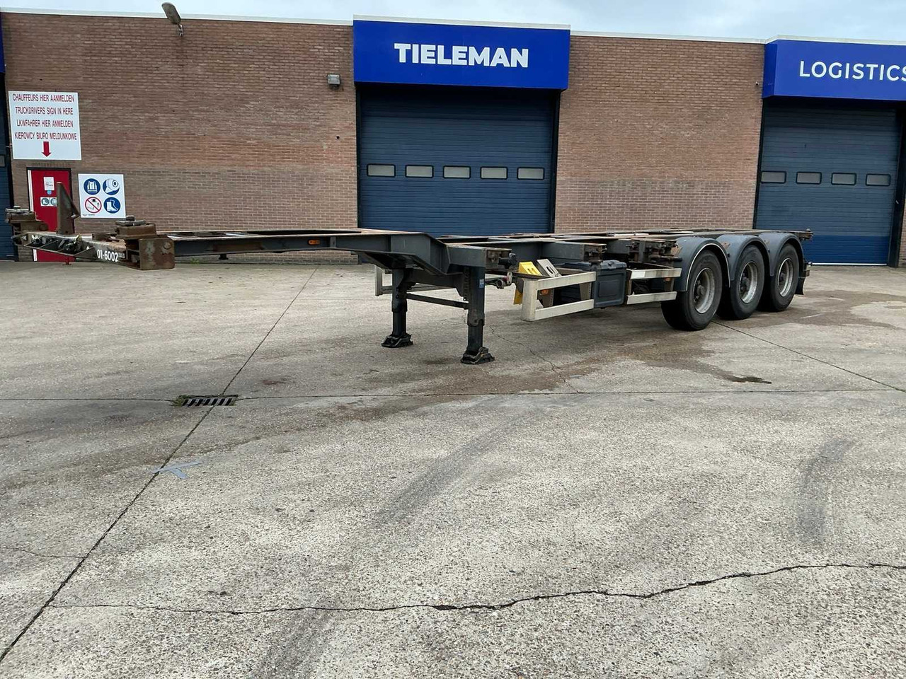 2005 RENDERS ROC 12 27CC CONTAINER CHASSIS SEMI-TRAILER - Semi-trailer: picture 2 2005 RENDERS ROC 12 27CC CONTAINER CHASSIS SEMI-TRAILER - Semi-trailer: picture 2