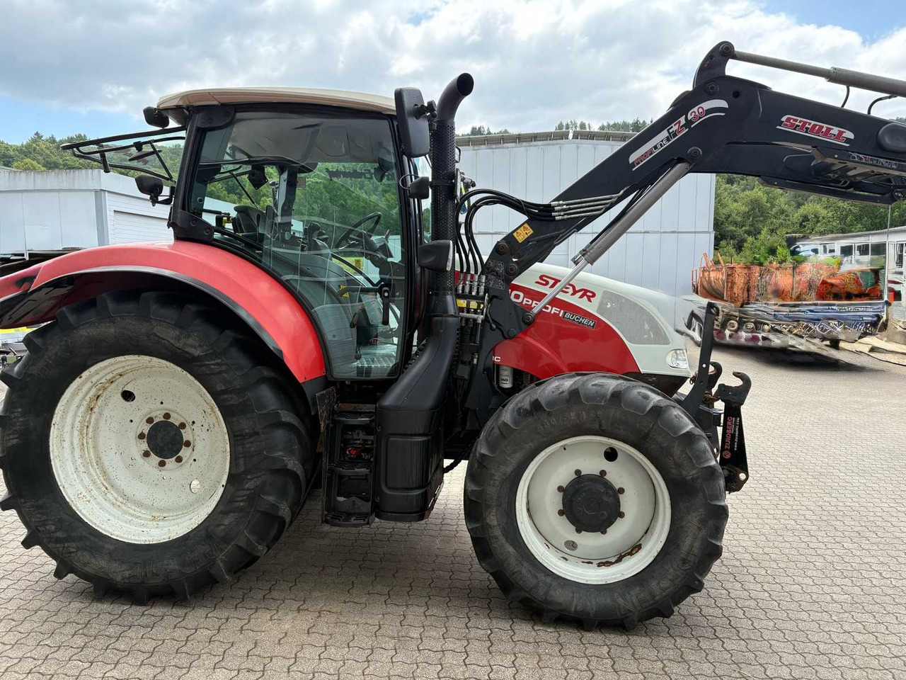 Steyr 4110 Profi Klassik - Farm tractor: picture 4 Steyr 4110 Profi Klassik - Farm tractor: picture 4