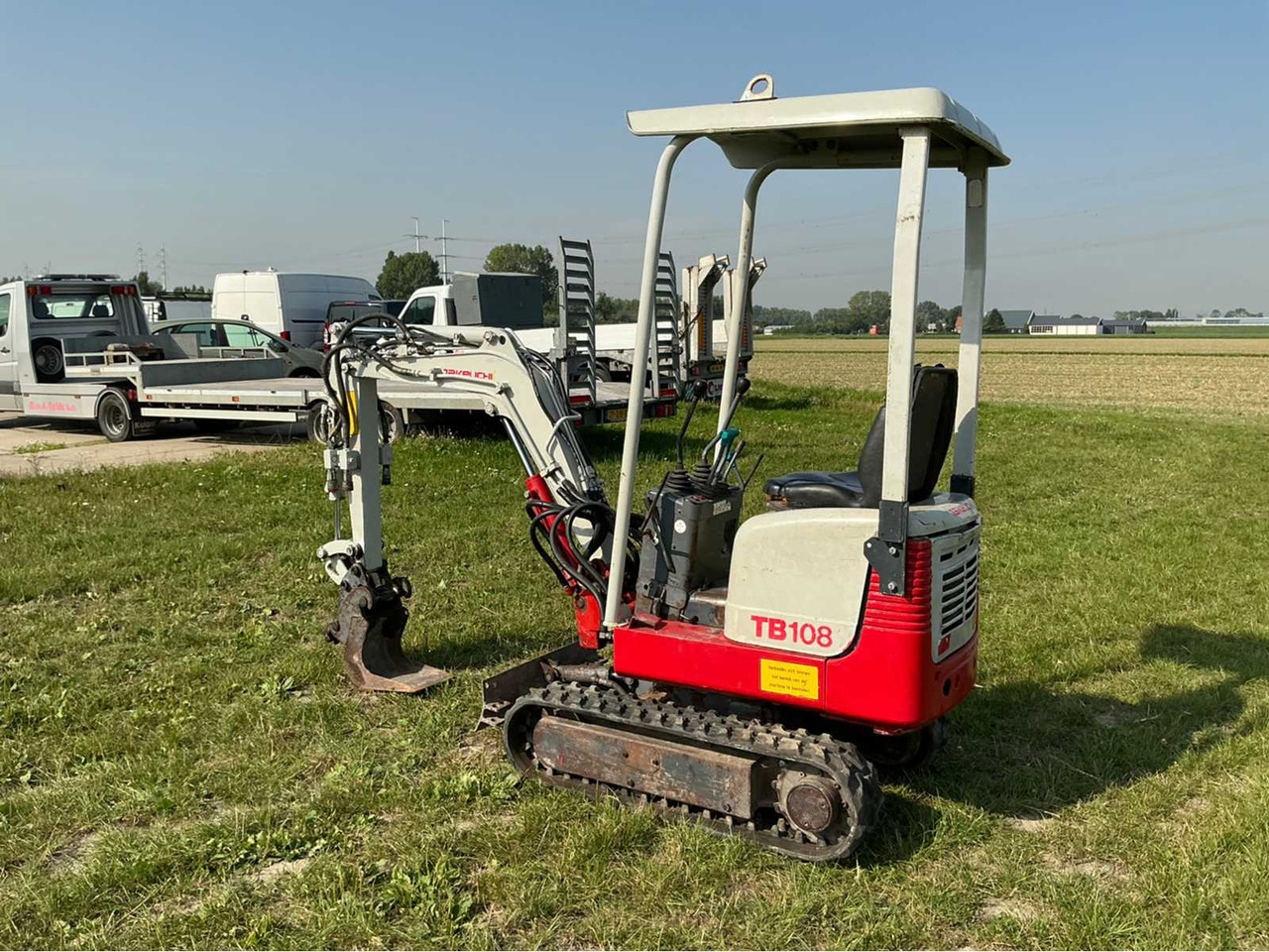 Takeuchi TB108 - Crawler excavator: picture 3 Takeuchi TB108 - Crawler excavator: picture 3