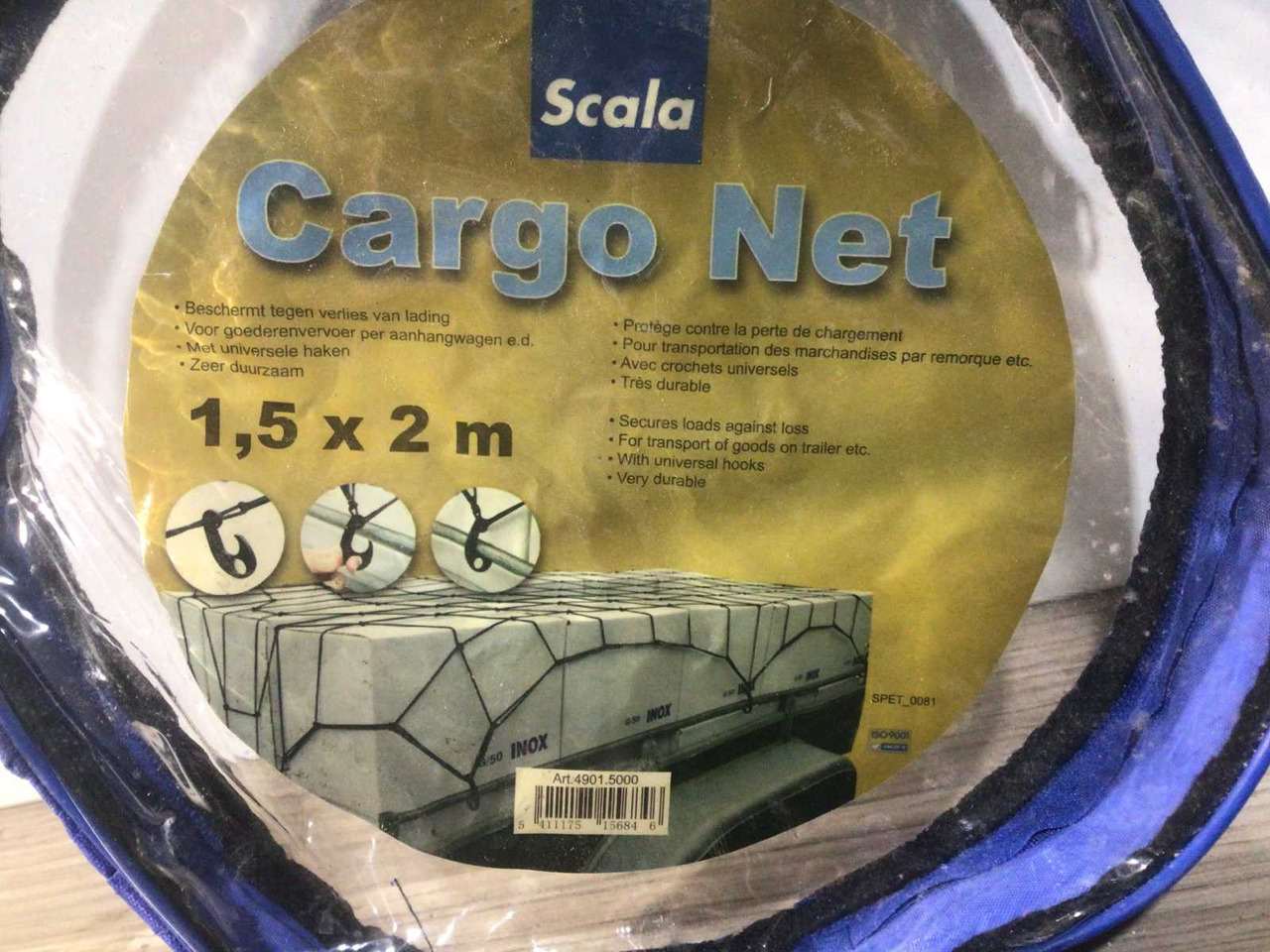 SCALA - CARGO NET - TRAILER NET 1.5X2 MTR - Trailer: picture 1 SCALA - CARGO NET - TRAILER NET 1.5X2 MTR - Trailer: picture 1
