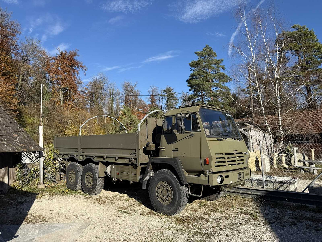 STEYR - 1491.320 / P40 / 6X6M - TRUCK - 1998 - Truck: picture 3 STEYR - 1491.320 / P40 / 6X6M - TRUCK - 1998 - Truck: picture 3