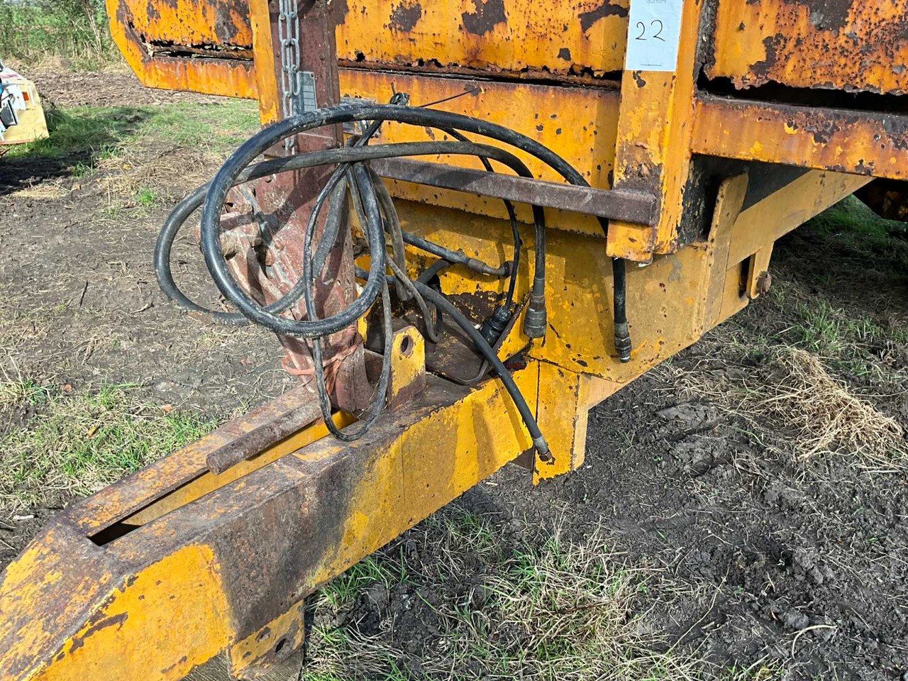 Farm tipping trailer/ Dumper Veenhuis 12000: picture 14