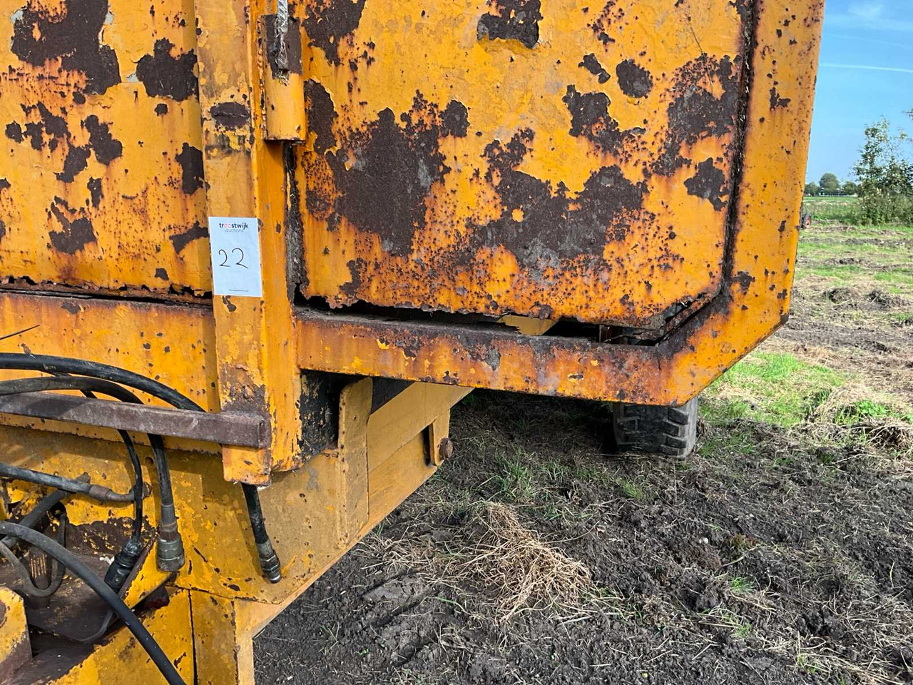 Farm tipping trailer/ Dumper Veenhuis 12000: picture 13
