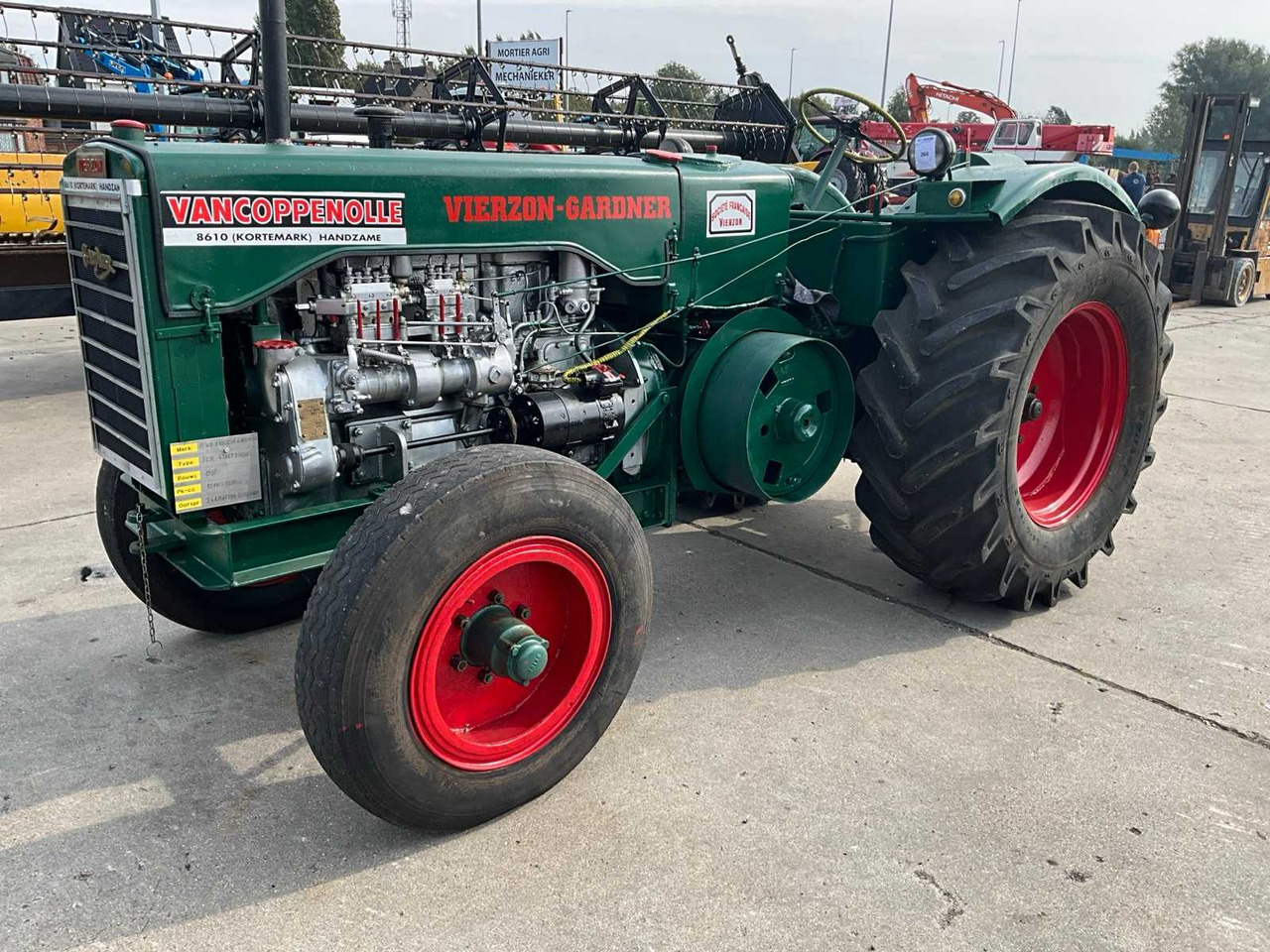 Verzon Gardner 5 cilinder 4 takt diesel - Farm tractor: picture 1 Verzon Gardner 5 cilinder 4 takt diesel - Farm tractor: picture 1