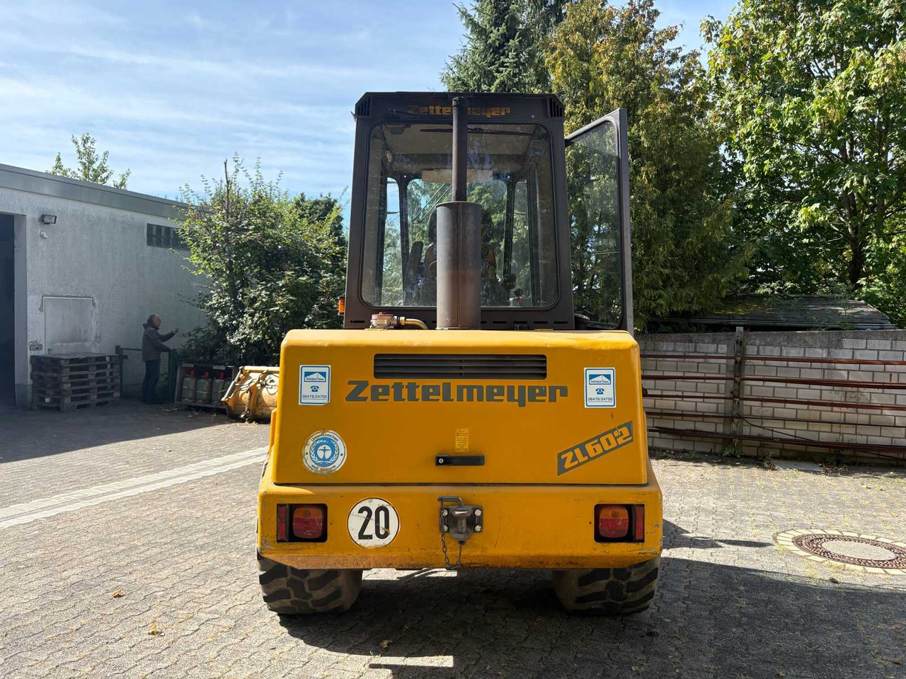 Zettelmeyer ZL 602 - Wheel loader: picture 5 Zettelmeyer ZL 602 - Wheel loader: picture 5
