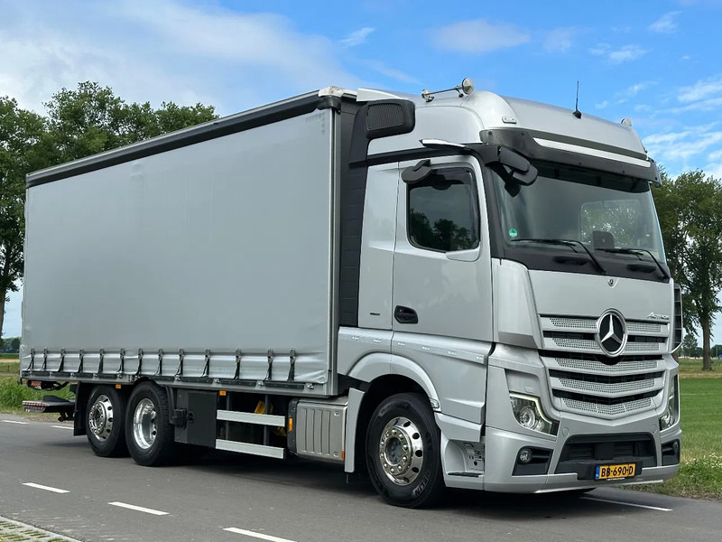 Mercedes-Benz Actros ACTROS 2545LL EURO6. 2021. Schuifzeil Bakwagen met Laadklep. - Curtainsider truck: picture 5 Mercedes-Benz Actros ACTROS 2545LL EURO6. 2021. Schuifzeil Bakwagen met Laadklep. - Curtainsider truck: picture 5