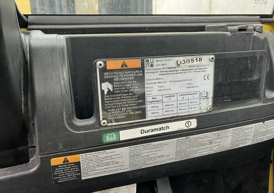 Diesel forklift Hyster H2.5FT: picture 7