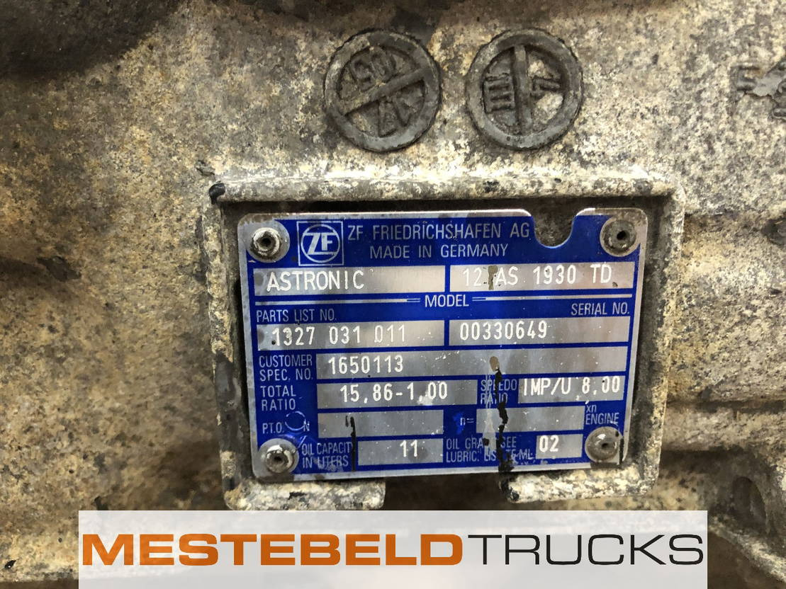DAF Versnellingsbak 12 AS 1930 TD - Gearbox and parts for Truck: picture 5 DAF Versnellingsbak 12 AS 1930 TD - Gearbox and parts for Truck: picture 5