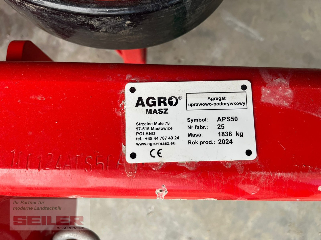 Agro-Masz APS 50 H - Cultivator: picture 4 Agro-Masz APS 50 H - Cultivator: picture 4