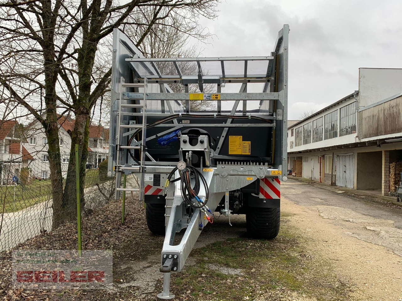 Fliegl ASW 271 C FOX Lenkachse 22,5" 35m³ - Self-loading wagon: picture 2 Fliegl ASW 271 C FOX Lenkachse 22,5" 35m³ - Self-loading wagon: picture 2