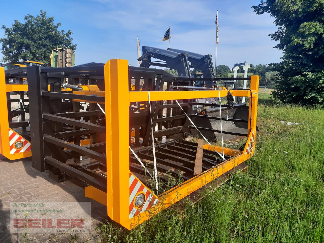 JCB Grasgabel 16ft 5m VOLVO LARGE - Forks for Agricultural machinery: picture 2 JCB Grasgabel 16ft 5m VOLVO LARGE - Forks for Agricultural machinery: picture 2