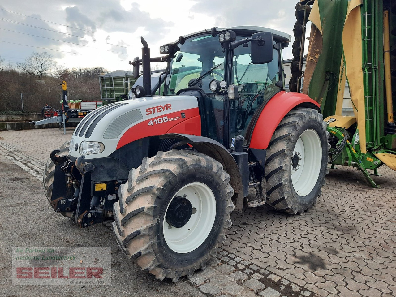 Steyr Multi 4105 EcoTech - Farm tractor: picture 1 Steyr Multi 4105 EcoTech - Farm tractor: picture 1