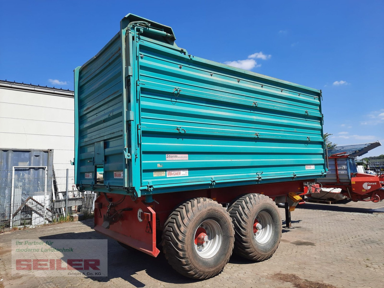 Wagner WTK 20T + hydr. Rückwand 23m³ - Farm tipping trailer/ Dumper: picture 4 Wagner WTK 20T + hydr. Rückwand 23m³ - Farm tipping trailer/ Dumper: picture 4