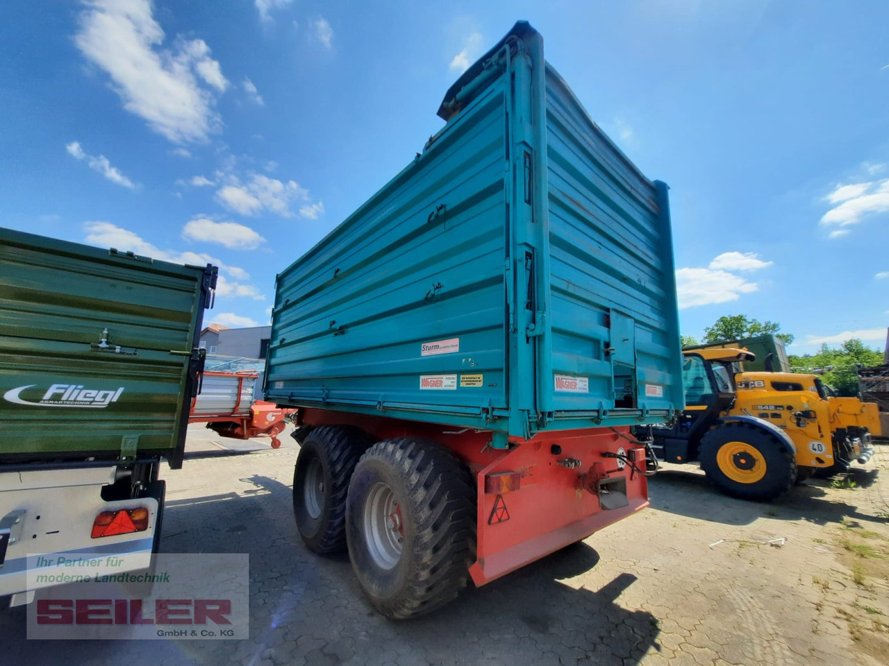 Wagner WTK 20T + hydr. Rückwand 23m³ - Farm tipping trailer/ Dumper: picture 5 Wagner WTK 20T + hydr. Rückwand 23m³ - Farm tipping trailer/ Dumper: picture 5