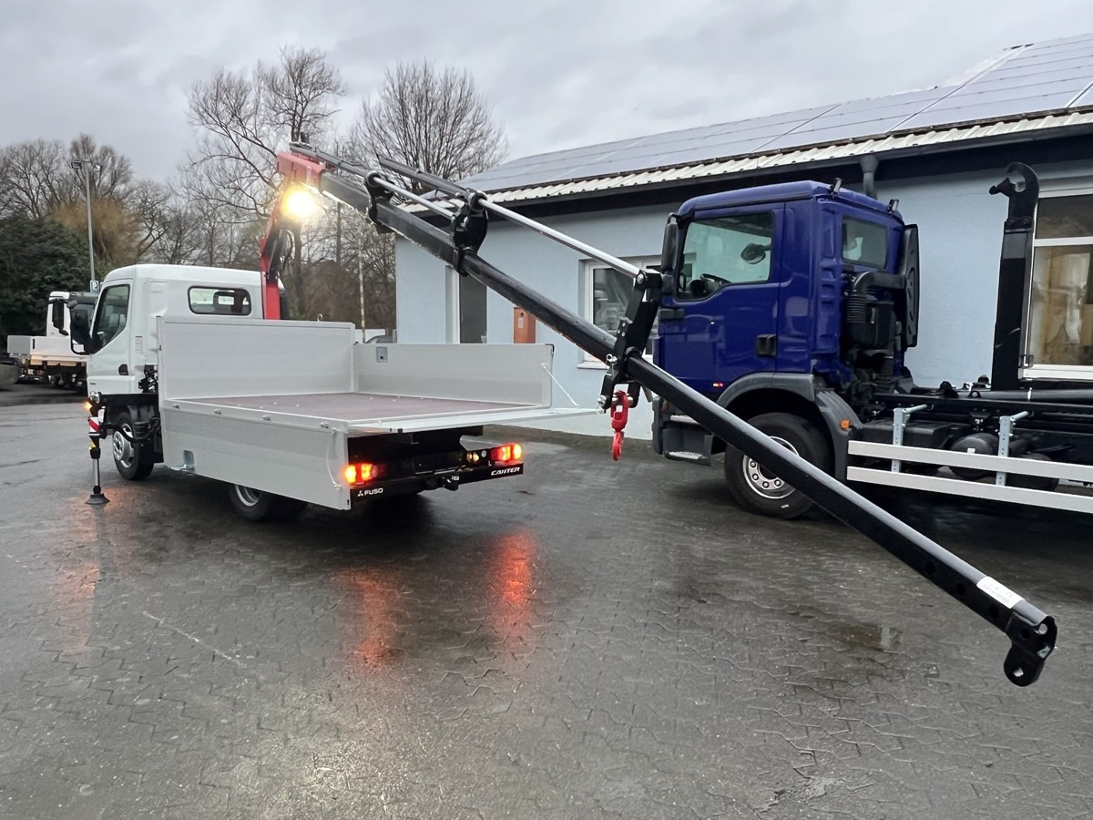 FUSO 3S15 Alu Pritsche 2.80m Ladekran Funk! - Flatbed van: picture 4 FUSO 3S15 Alu Pritsche 2.80m Ladekran Funk! - Flatbed van: picture 4