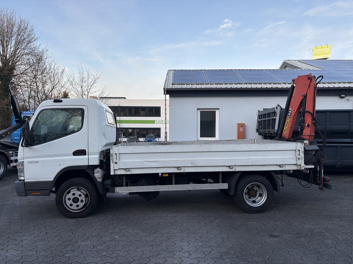 FUSO FUSO 7C18 Canter Pritsche 3.8m Kran 2x hydr. - Flatbed van: picture 3 FUSO FUSO 7C18 Canter Pritsche 3.8m Kran 2x hydr. - Flatbed van: picture 3