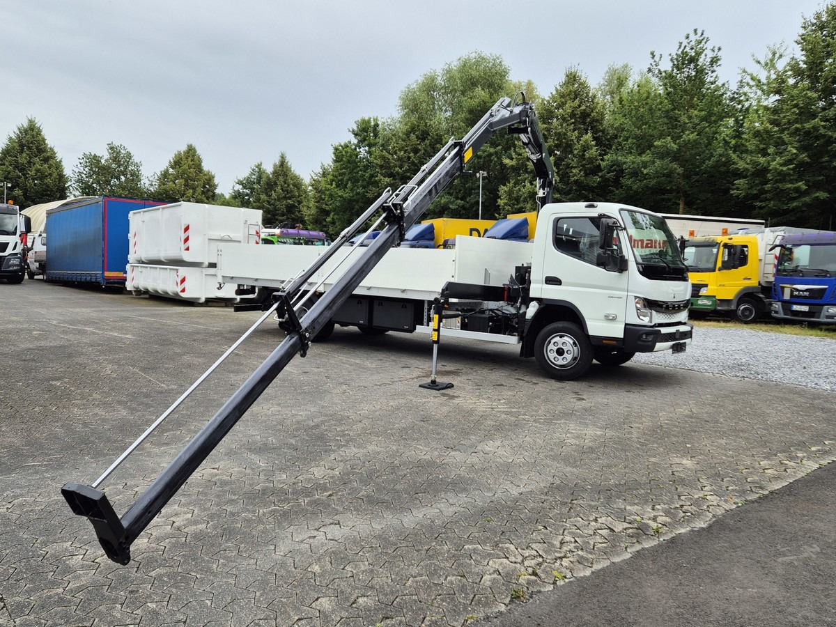 FUSO FUSO 9C18 Canter Alu Pritsche 5.5m Kran 3x hydr. - Flatbed van: picture 5 FUSO FUSO 9C18 Canter Alu Pritsche 5.5m Kran 3x hydr. - Flatbed van: picture 5