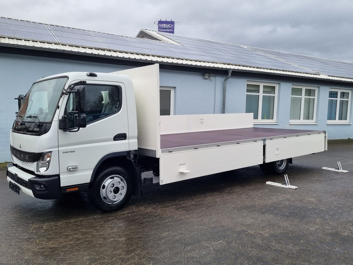 FUSO FUSO 9C18 Canter Alu Pritsche 6.1m NL 4000kg! - Flatbed van: picture 1 FUSO FUSO 9C18 Canter Alu Pritsche 6.1m NL 4000kg! - Flatbed van: picture 1