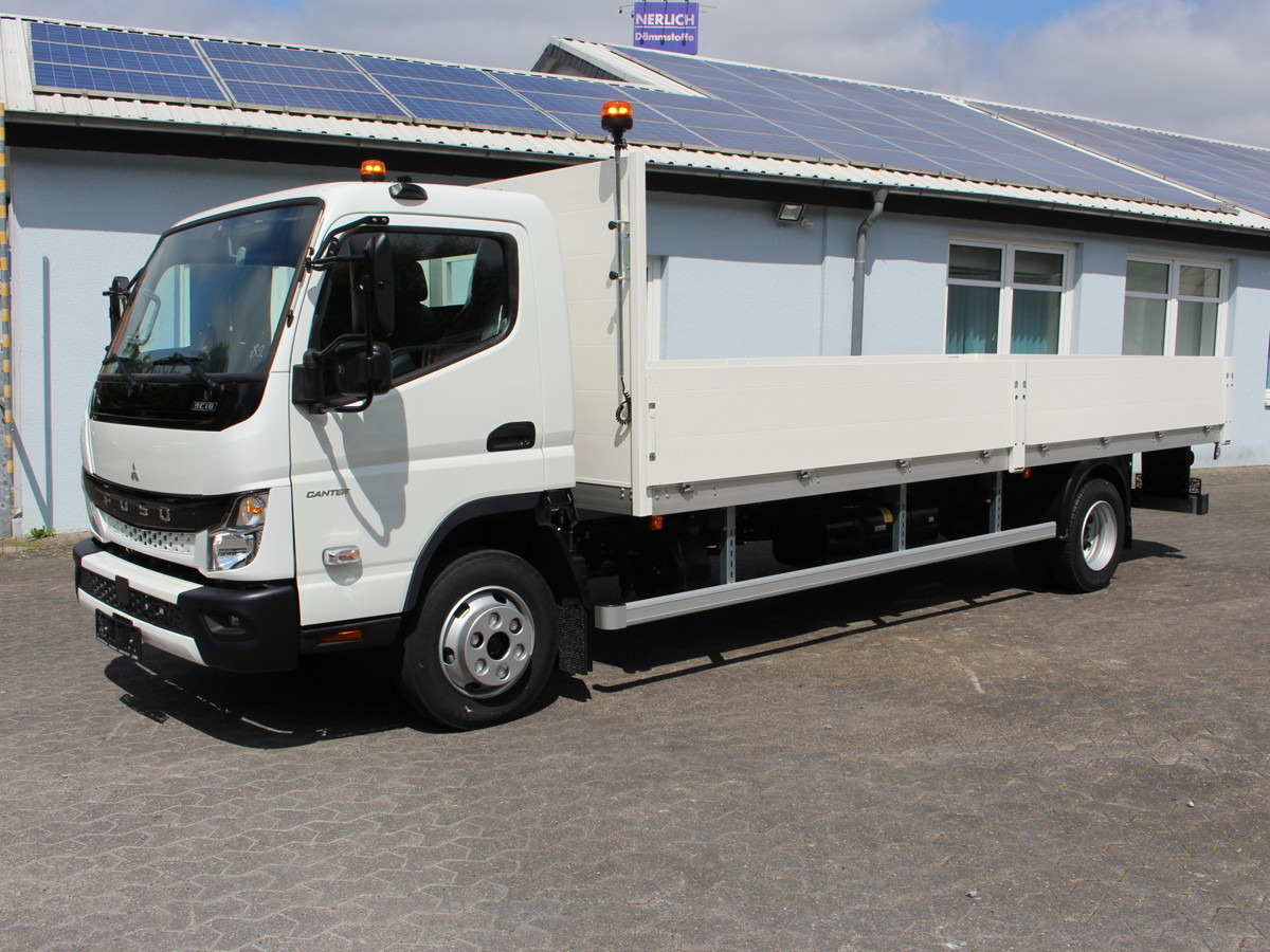 FUSO FUSO 9C18 Canter Alu Pritsche 6m x 2.3m slim Ver - Flatbed van: picture 1 FUSO FUSO 9C18 Canter Alu Pritsche 6m x 2.3m slim Ver - Flatbed van: picture 1