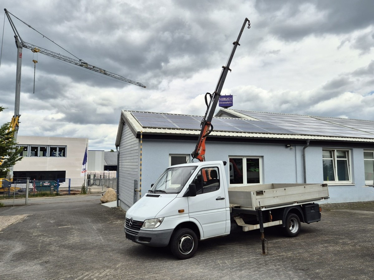 MERCEDES-BENZ Sprinter 413 313 Pritsche Kran Palfinger PC2300 - Flatbed van: picture 1 MERCEDES-BENZ Sprinter 413 313 Pritsche Kran Palfinger PC2300 - Flatbed van: picture 1