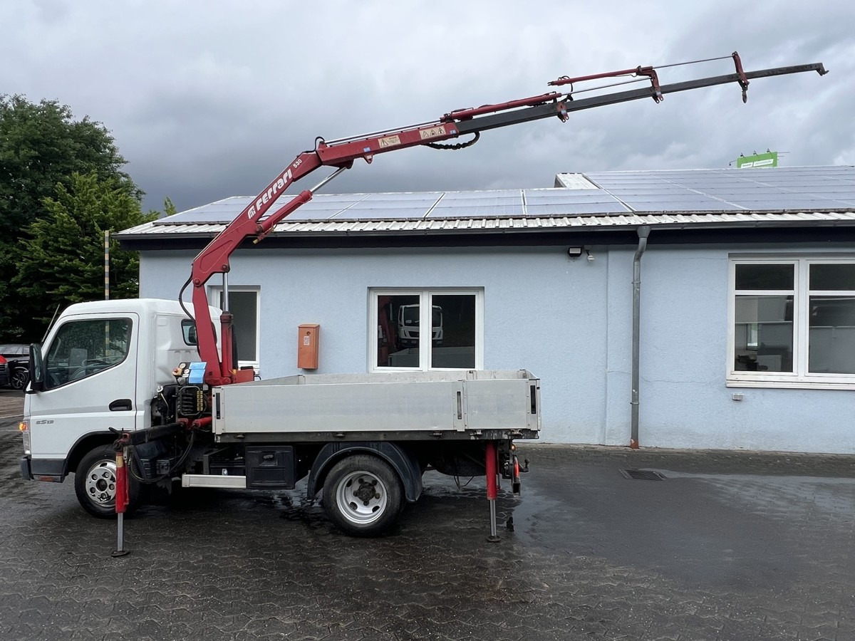 MITSUBISHI Canter 5S13 m. Ladekran Ferrari 530 3xhydr1xmech - Hook lift truck, Crane truck: picture 1 MITSUBISHI Canter 5S13 m. Ladekran Ferrari 530 3xhydr1xmech - Hook lift truck, Crane truck: picture 1