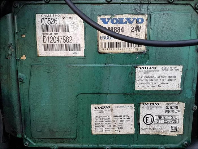 Volvo D12A380 EC96 - Spare parts: picture 4 Volvo D12A380 EC96 - Spare parts: picture 4