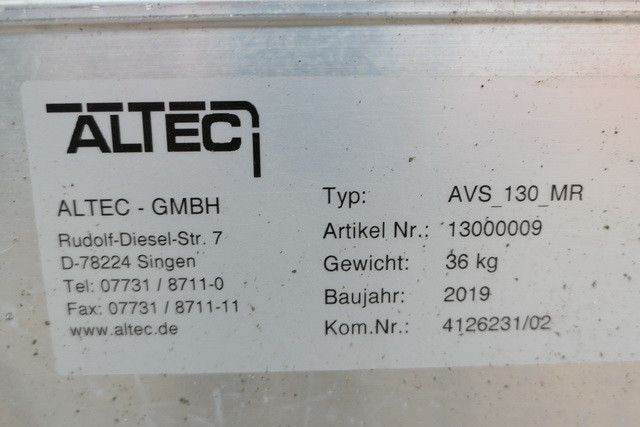 Altec ALU-Rampen AVS 130 MR, NEU - Low loader trailer: picture 5 Altec ALU-Rampen AVS 130 MR, NEU - Low loader trailer: picture 5