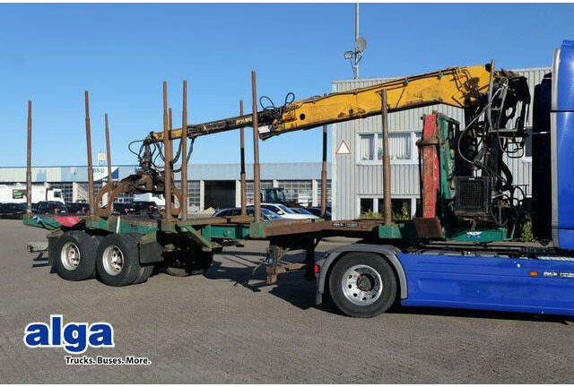 DIEBOLT Teleskop., Holzladekran, 2-Achser, BPW - Timber semi-trailer: picture 1 DIEBOLT Teleskop., Holzladekran, 2-Achser, BPW - Timber semi-trailer: picture 1
