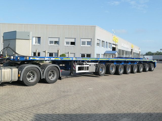 Goldhofer SPZ-DH8-83/80, 8-Achser, 14to. Achsen, Gelenkt - Low loader semi-trailer: picture 4 Goldhofer SPZ-DH8-83/80, 8-Achser, 14to. Achsen, Gelenkt - Low loader semi-trailer: picture 4