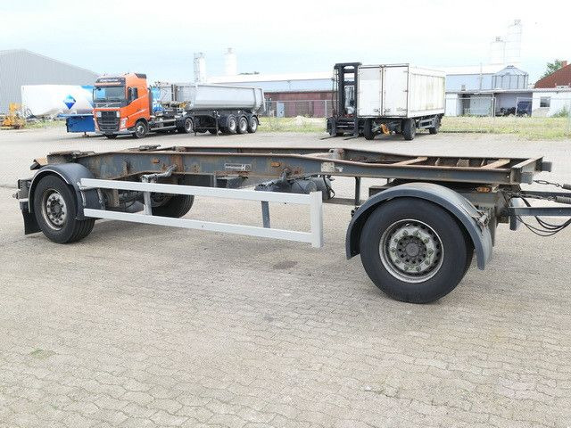 Hüffermann HSA 18.70, Container, Schlitten, SAF, Luftfed. Hüffermann HSA 18.70, Container, Schlitten, SAF, Luftfed. - Roll-off/ Skip trailer: picture 4 Hüffermann HSA 18.70, Container, Schlitten, SAF, Luftfed. Hüffermann HSA 18.70, Container, Schlitten, SAF, Luftfed. - Roll-off/ Skip trailer: picture 4