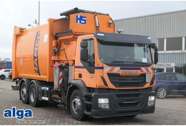 Iveco AD260SY/PS, Terberg, Seitenlader, 30m³, 140tkm - Garbage truck: picture 1 Iveco AD260SY/PS, Terberg, Seitenlader, 30m³, 140tkm - Garbage truck: picture 1