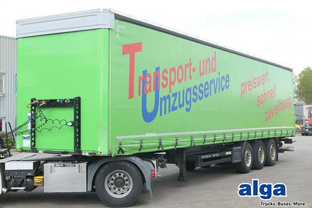 Kögel S24-1, Edscha, LBW, Luft-Lift, Schiebeplane, TOP - Curtainsider semi-trailer: picture 1 Kögel S24-1, Edscha, LBW, Luft-Lift, Schiebeplane, TOP - Curtainsider semi-trailer: picture 1
