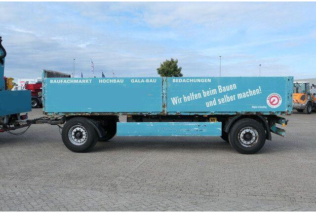 Krone AZP 18, Baustoff, BPW, 7.200mm lang, Scheibe - Dropside/ Flatbed trailer: picture 2 Krone AZP 18, Baustoff, BPW, 7.200mm lang, Scheibe - Dropside/ Flatbed trailer: picture 2