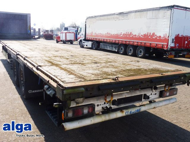 Krone SD, Pritsche, Multi-Lock-Rahmen, Luft-Lift - Dropside/ Flatbed semi-trailer: picture 1 Krone SD, Pritsche, Multi-Lock-Rahmen, Luft-Lift - Dropside/ Flatbed semi-trailer: picture 1